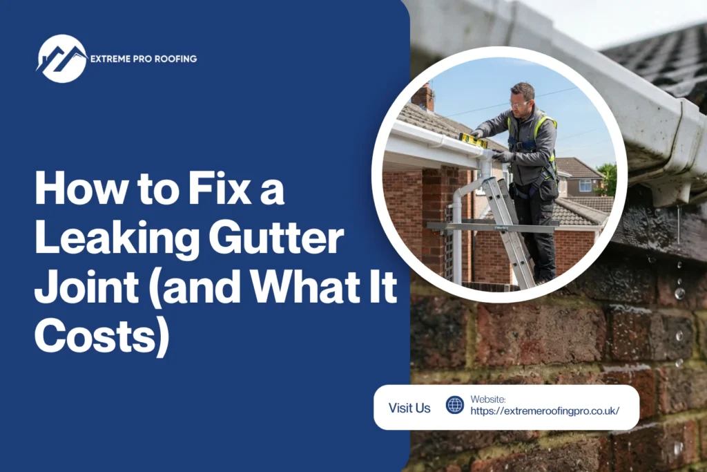 How to Fix a Leaking Gutter Joint (and What It Costs)